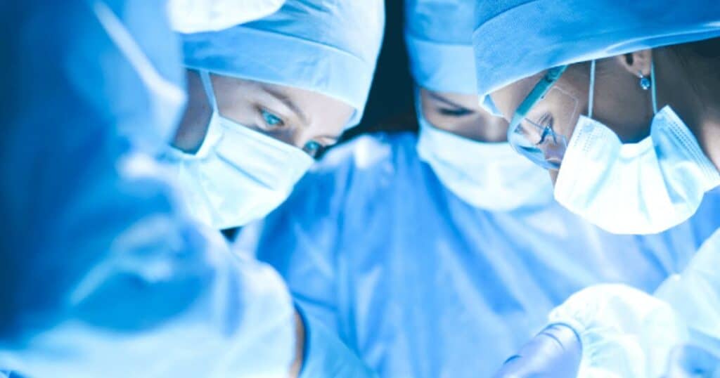 Surgeons work to keep operating rooms safe.