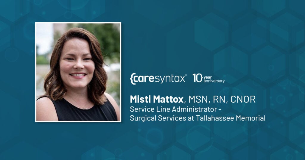 Author Misti Maddox speaks about operating room efficiency.