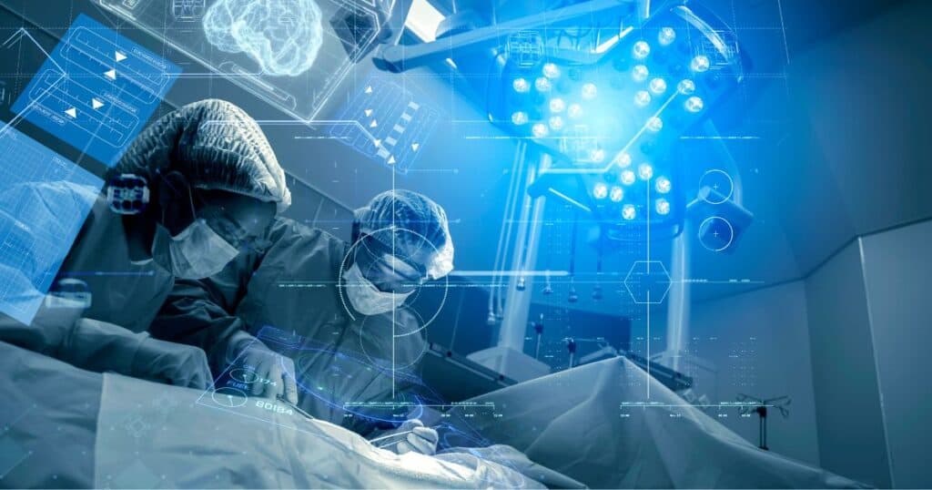 Surgeons using AI and big data to increase patient safety.