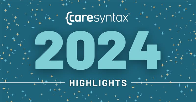 Banner image for Caresyntax 2024 highlights press release